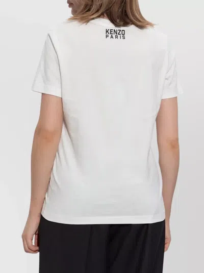 Kenzo Printed T-shirt In White