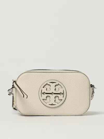 Tory Burch Women's Mini Miller Crossbody Bag Beige In White