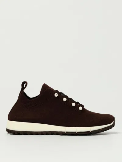 Jimmy Choo Veles Sneakers In Brown