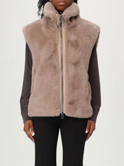 Pinko 'deyn' Fur-effect Vest In Neutral