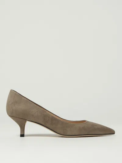 Stuart Weitzman Pointed Toe Suede Finish Pumps In Black