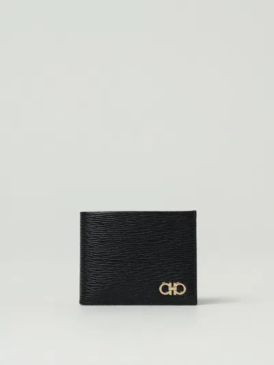Ferragamo Gancini Wallet In Black