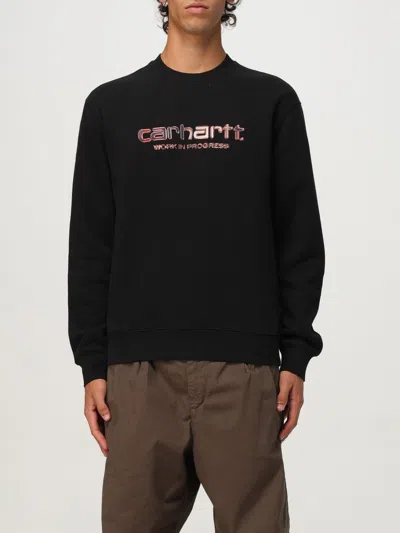 Carhartt Solar Chrome Sweatshirt In Black