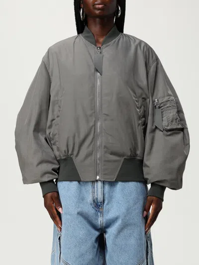 Attico Bomber ''anja'' Grey In Gray