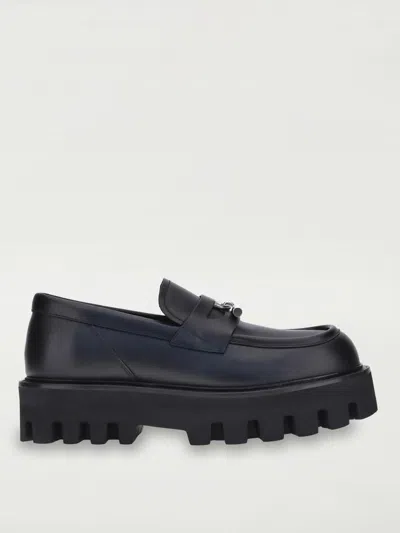 Alexander Mcqueen "parachute" Loafer With Buckle T In Black