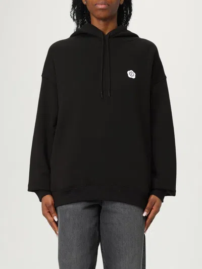 Kenzo Hooded Sweatshirt Boke In Black
