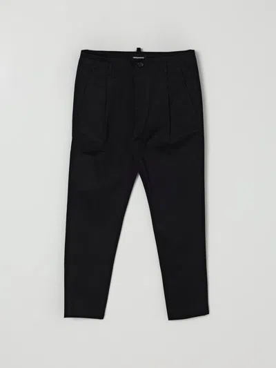 Dsquared2 Pants  Kids Color White In Black