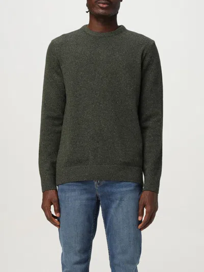 Barbour Tisbury Speckle Pullover In Green In Green