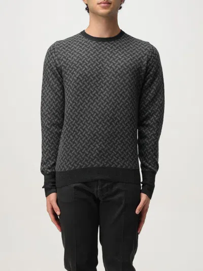 Drumohr Biscuit Pattern Cashmere Jumper In Multi
