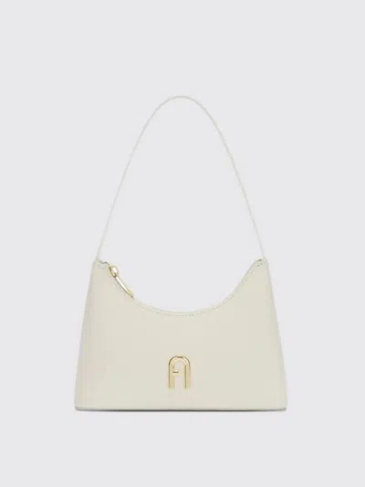Furla Mini Shoulder Bag Diamante In White