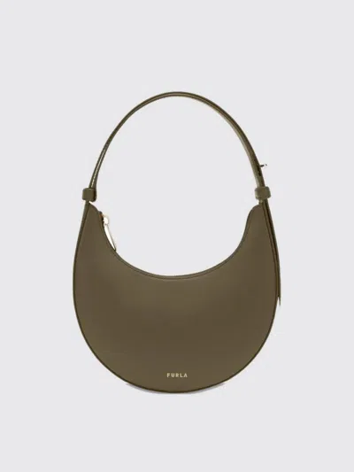 Furla Delizia Mini Shoulder Bag In Green