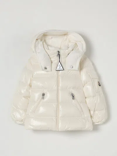 Moncler Jacket  Kids Color Yellow Cream In Yellow