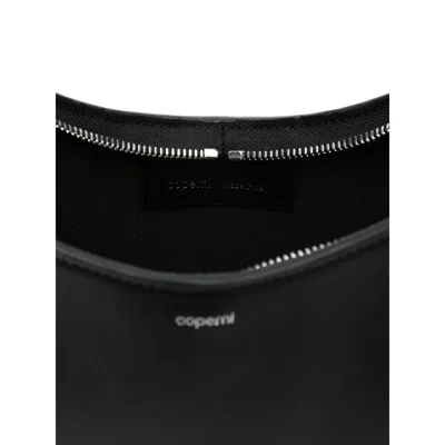 Coperni Medium Soft Swipe Leather Shoulder Bag In Black