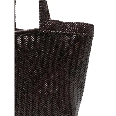 Dragon Diffusion Big Triple Jump Bag In Brown