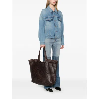 Dragon Diffusion Big Triple Jump Bag In Brown