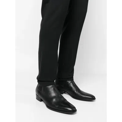 Dsquared2 Suit With Chest Pocket And Notched Lapels In Black