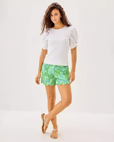 Lilly Pulitzer Igby Knit Top In Resort White In White