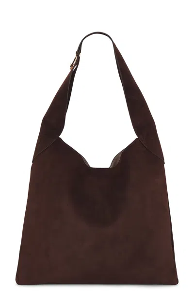 Gabriela Hearst Large Hobo Bag In Brown