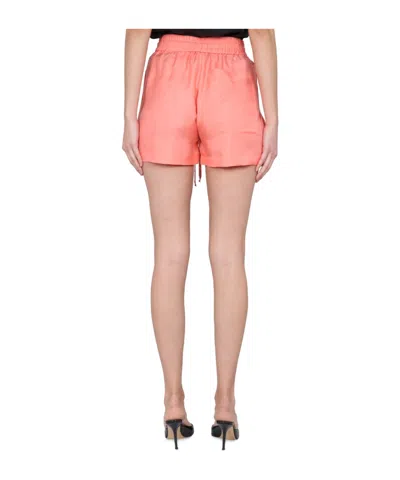 Alysi Twill Shorts In Pink