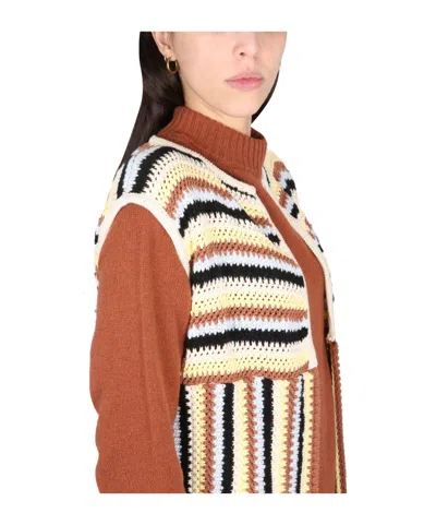 Alysi Long Vest In Multicolour