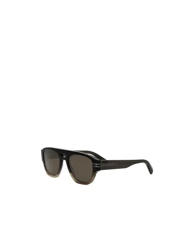 Bvlgari Full Frame Sunglasses In Black