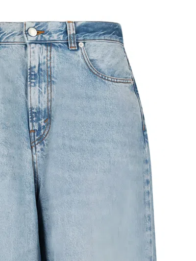 Haikure Belt Loop Jeans In Blue