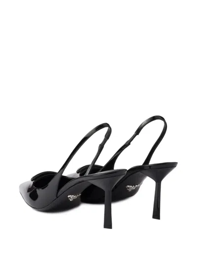 Prada Woman Black Pumps In Black