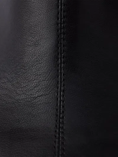 Prada Triangle-logo Zip Ankle Boots In Black