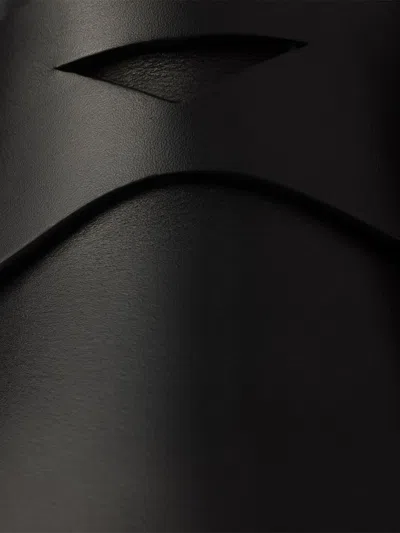 Prada Toblach Leather Loafers In Black