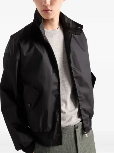 Prada Re-nylon Jacket In Black