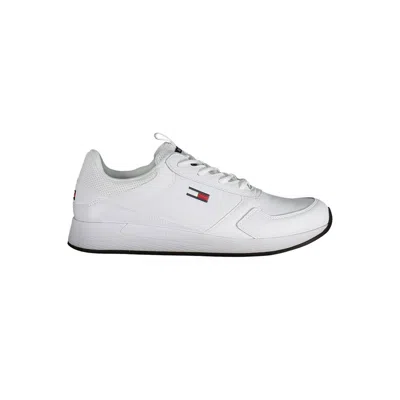 Tommy Hilfiger White Polyester Sneaker In White