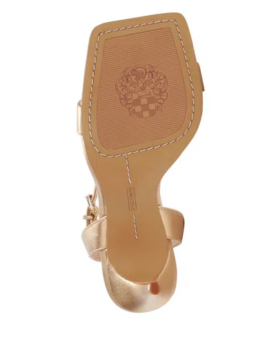 Vince Camuto Saprenda Sandal In Gold