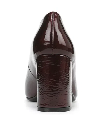 Naturalizer Women's Perry Pointed Toe Block Heel Pumps In Burgundy