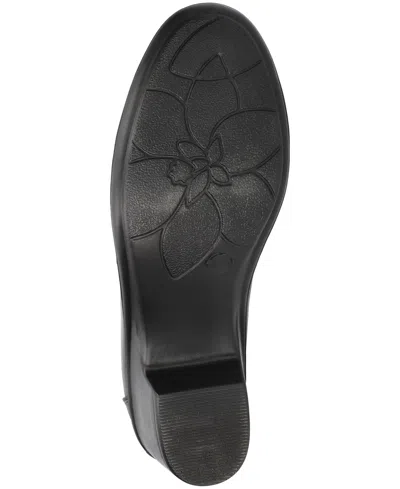 Easy Street Women's Jeanie Ankle Zipper Boots In Brown