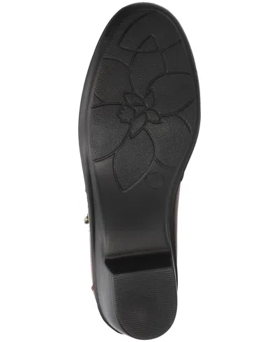 Easy Street Women's Jeanie Ankle Zipper Boots In Brown