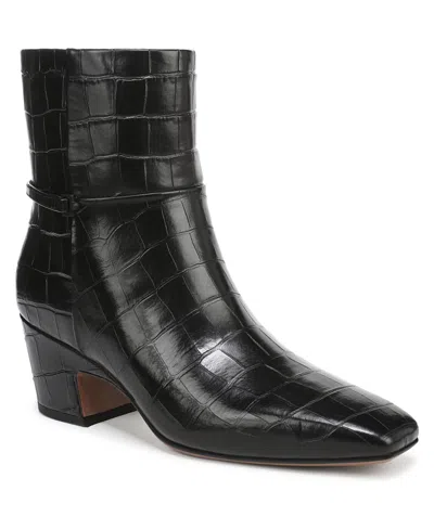 Franco Sarto L-saydie Leather Bootie In Black