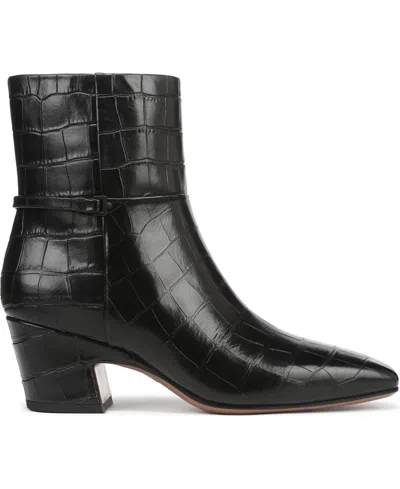 Franco Sarto L-saydie Leather Bootie In Black