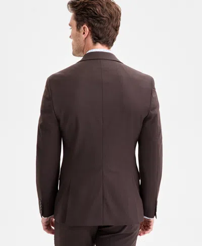 Bar Iii Men's Slim-fit Wool-blend Suit Separate Jacket, Exclusively At Macy's In Brown