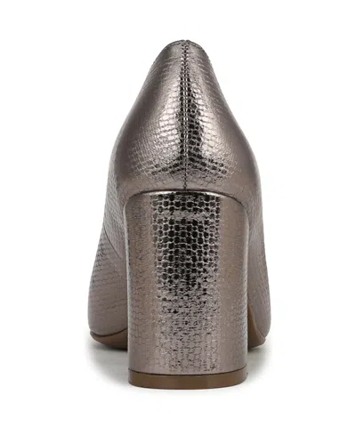 Naturalizer Women's Perry Pointed Toe Block Heel Pumps In Gray