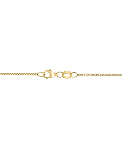 Effy Collection Effy Diamond Mixed Cut Teardrop Halo 18" Pendant Necklace (1 Ct. T.w.) In 14k White Gold (also In Ye In Gold