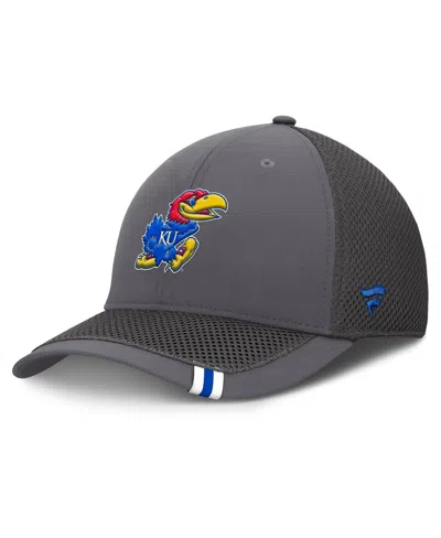 Fanatics Men's Gray Kansas Jayhawks Clincher Flex Hat In Gray