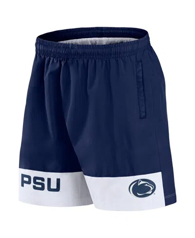 Fanatics Men's Navy Penn State Nittany Lions Elements Intensity Woven Shorts In Blue