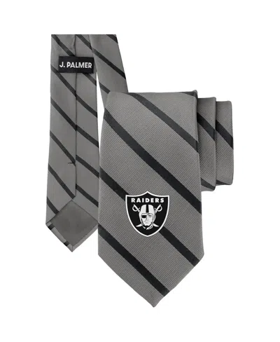 J. Palmer Men's Las Vegas Raiders Game Day Tie In Gray