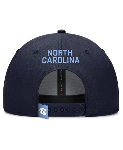 Jordan Men's North Carolina On-field Rise Gameday  Brand Dri-fit College Trucker Adjustable Hat In Blue