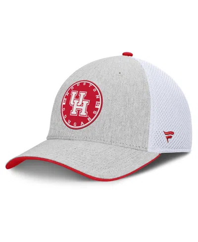 Fanatics Men's Heather Gray Houston Cougars Trigger Flex Hat In Gray