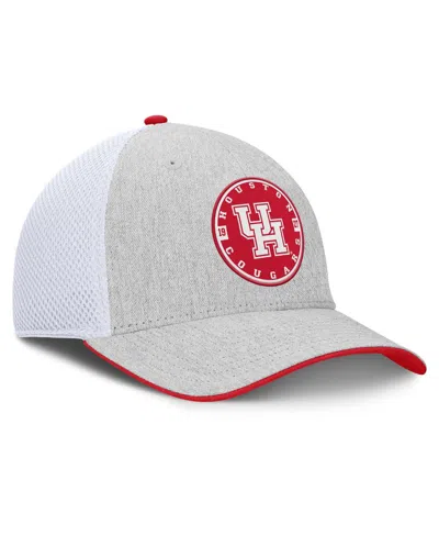 Fanatics Men's Heather Gray Houston Cougars Trigger Flex Hat In Gray