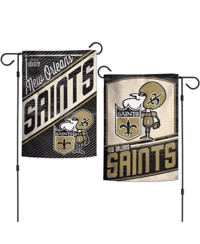 Wincraft New Orleans Saints 2-sided 12'' X 18'' Team Garden Flag In Multi