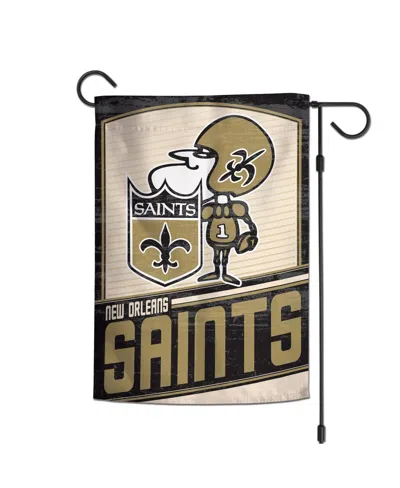Wincraft New Orleans Saints 2-sided 12'' X 18'' Team Garden Flag In Multi