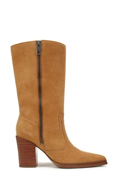 Franco Sarto Jaxon Pointed Toe Boot In Brown