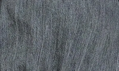 Flying Tomato Chambray Off The Shoulder Romper In Gray